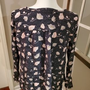 Loft floral dot top S (small)